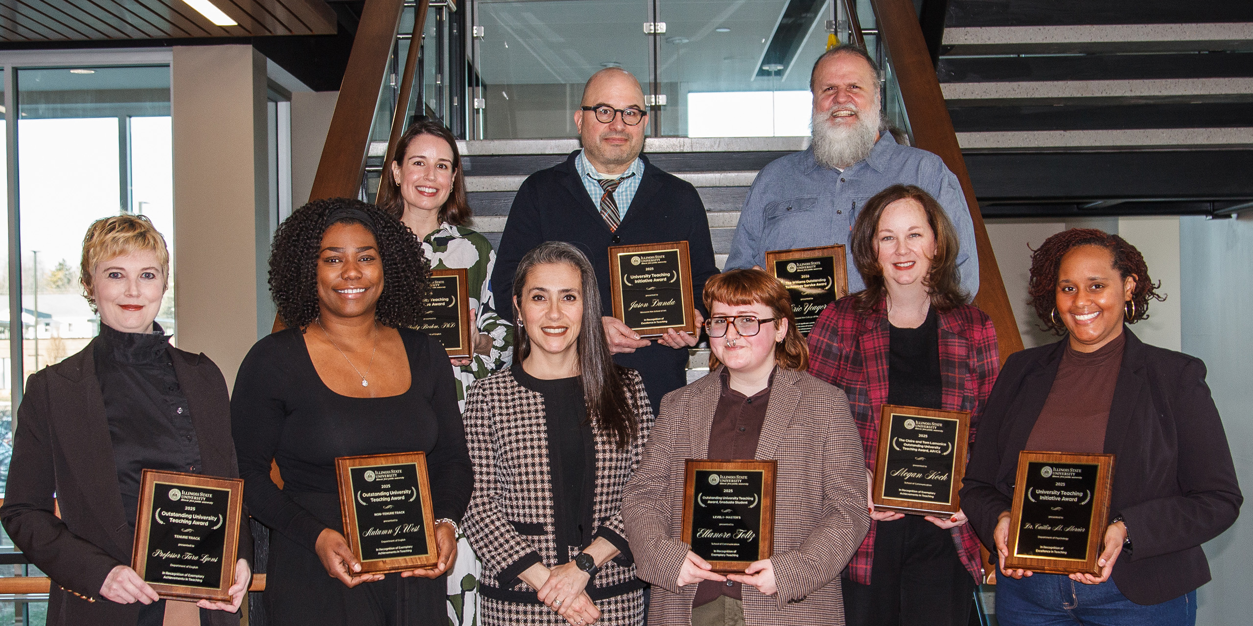 2025 Outstanding University Teaching Awards and 2025 Williams Technology Winners.