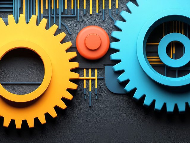 Illustration of gears