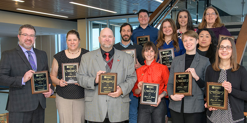 2024 Outstanding University Teaching Awards and 2025 Williams Technology Winners.