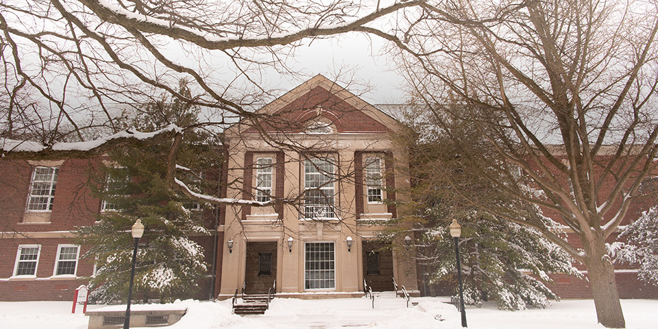 Williams hall winter