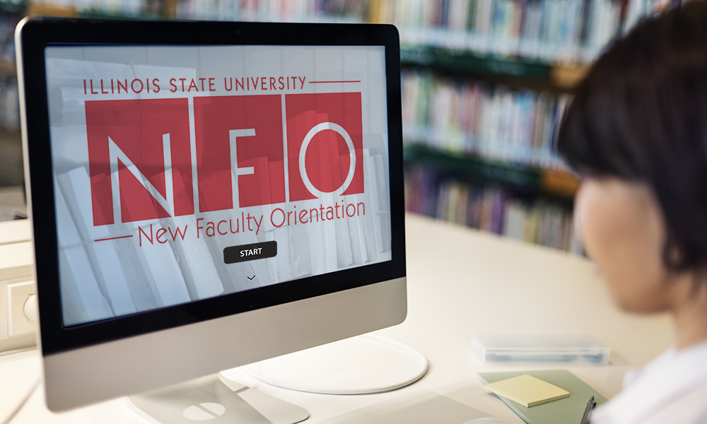 Online orientation for new faculty to Illinois State University