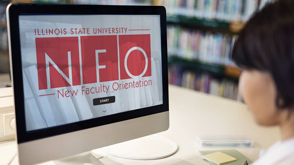 Online orientation for new faculty to Illinois State University