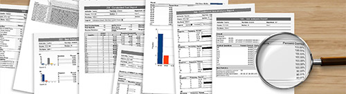 Sample of forms available through Opscan