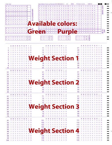 sample of Full 10 form