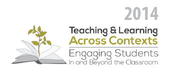 2014 Symposium: Across Contexts-Engaging Student